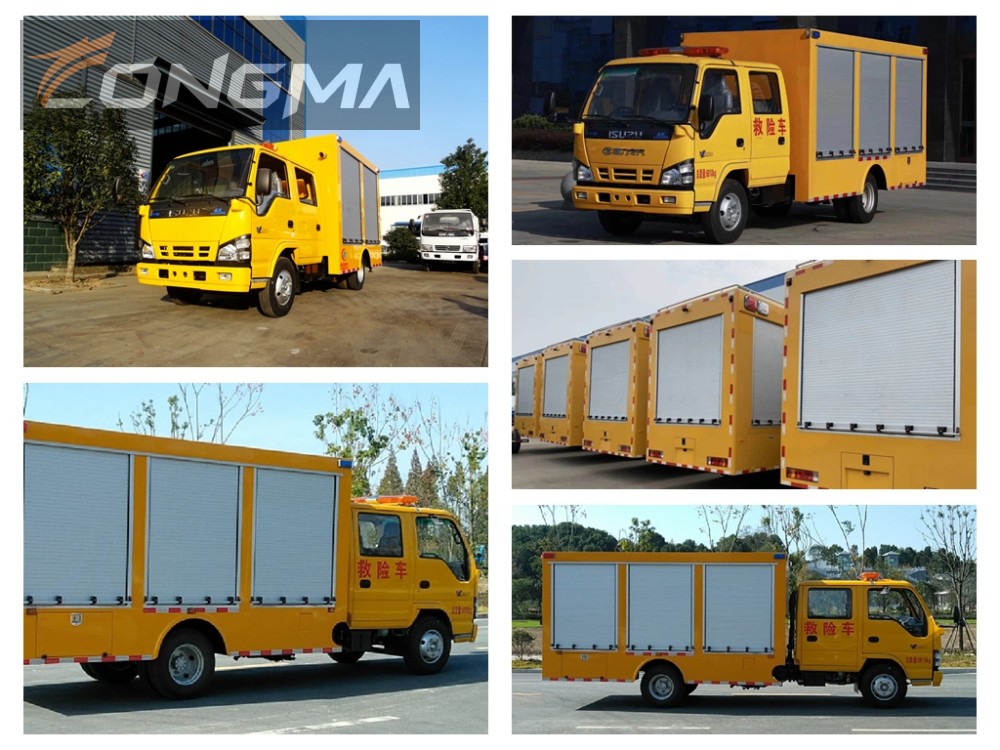 五十铃双排座抢险车