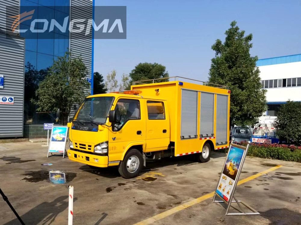 五十铃双排座抢险车