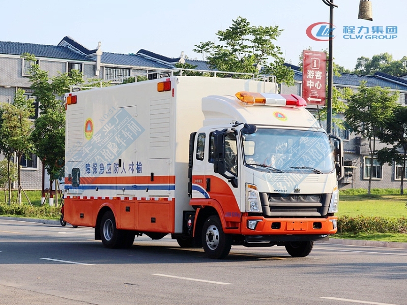 重汽豪沃移动式发电车